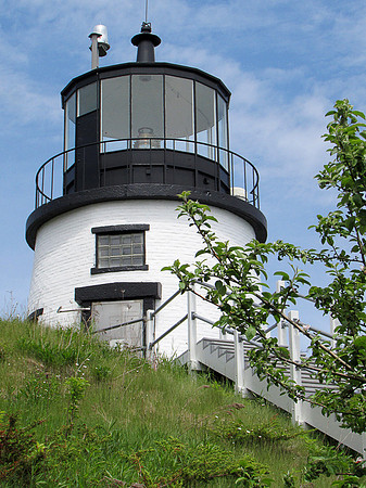 The Haunted Lighthouse at Owls' Head, ME 44*5'N 69*'W