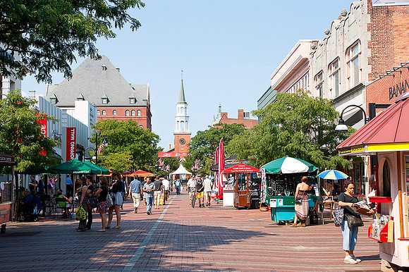 Church Street Burlington, VT 44*48'N 73*21'W