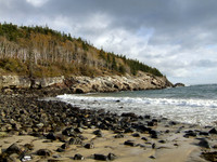 Sand Beach Acadia Ntl Park Bar Harbor, ME 44*39'N 68*20'W